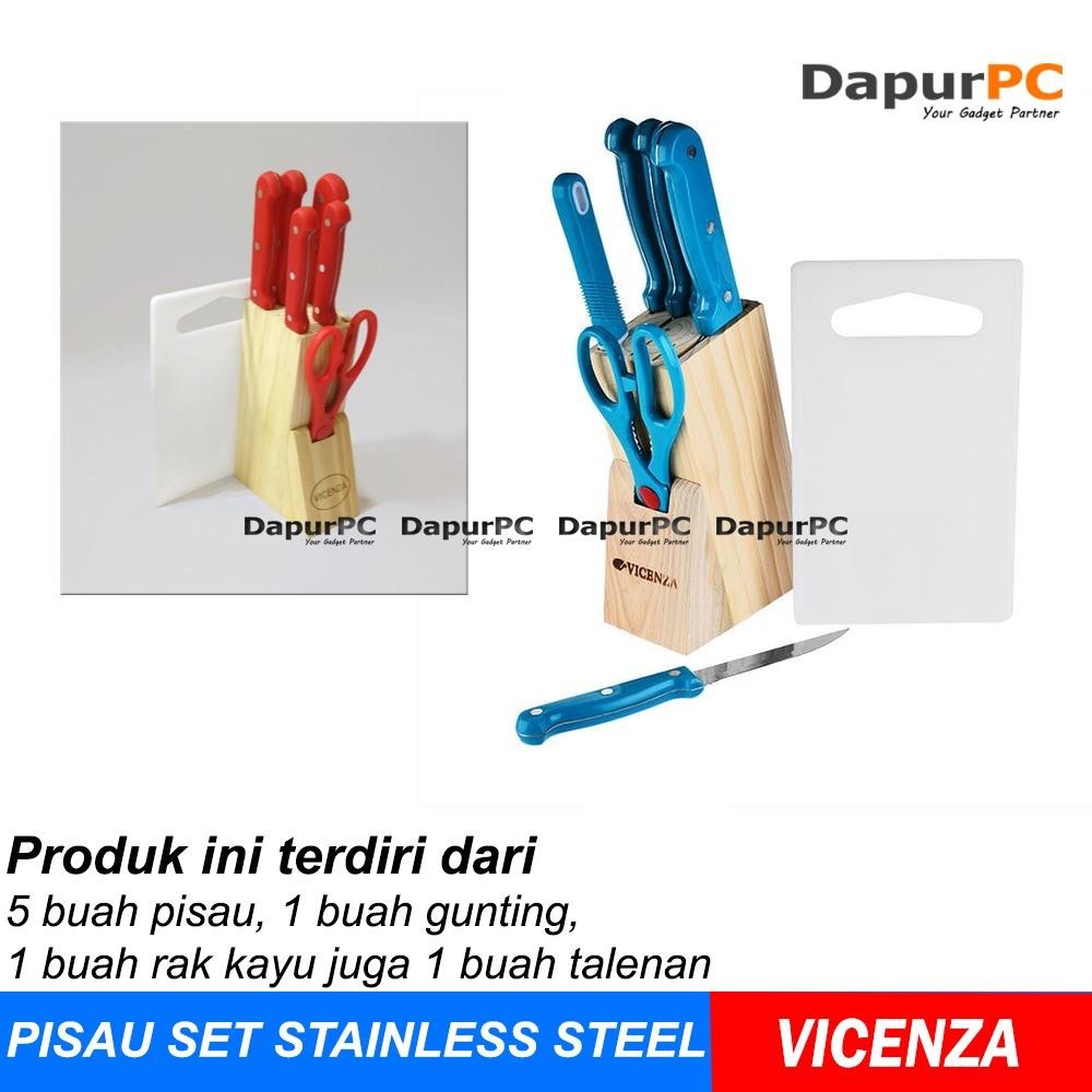 Vicenza Pisau Set - Kitchen Knife Set Dan Talenan