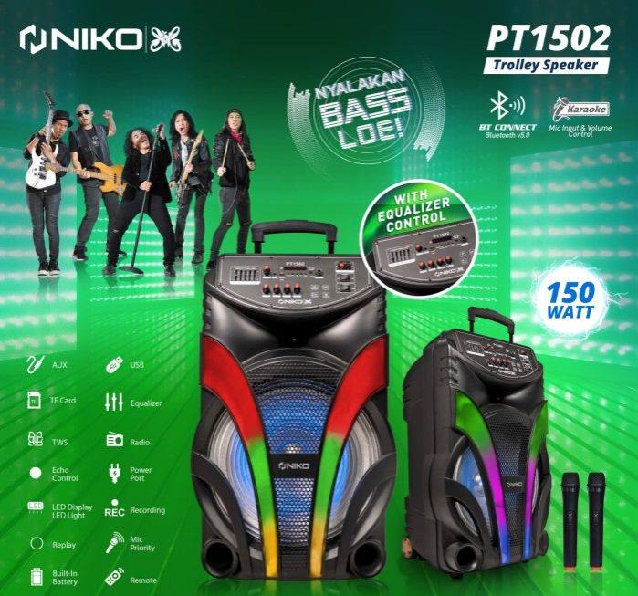 SPEAKER NIKO PT-1502