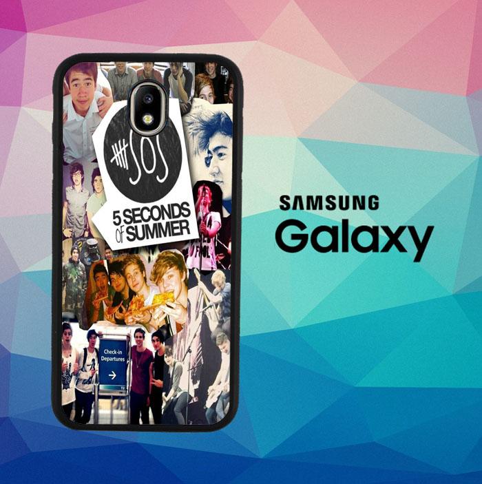 5 Second Of Summer Colleges 2 O3419 Casing Custom Hardcase Samsung Galaxy J3 Pro 2017 Case Cover