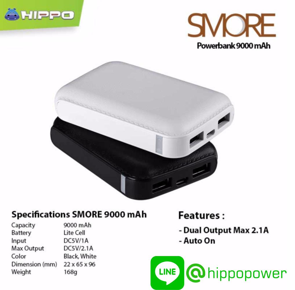 Hippo Powerbank Smore 15000mah Hitam - daftar harga Produk ...