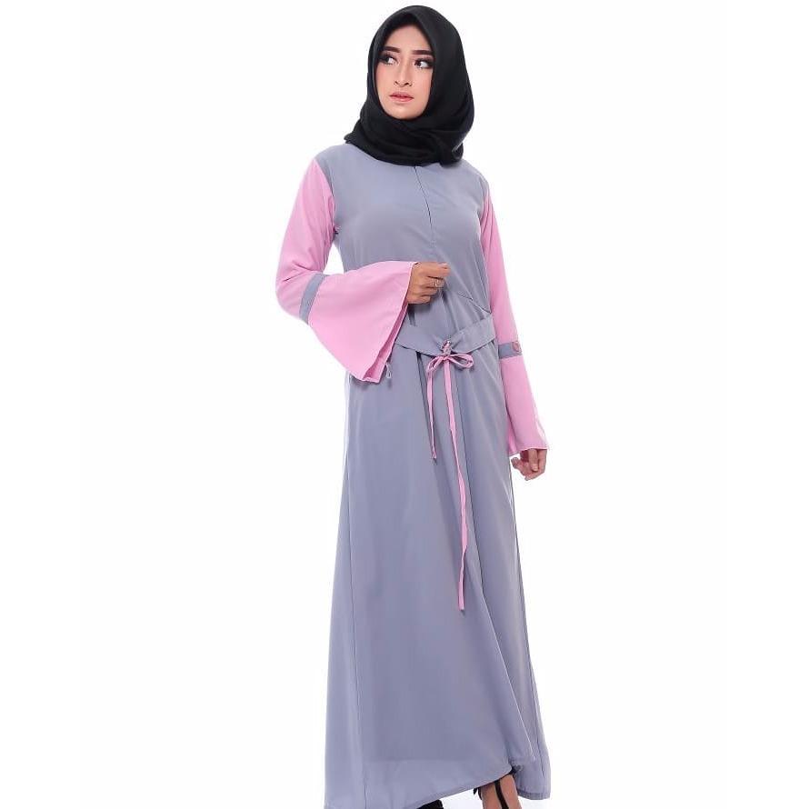Baju Original Gamis Marmela Dress Baju Panjang Muslim Casual Wanita Pakaian Hijab Modern Modis Trendy Terbaru 2018