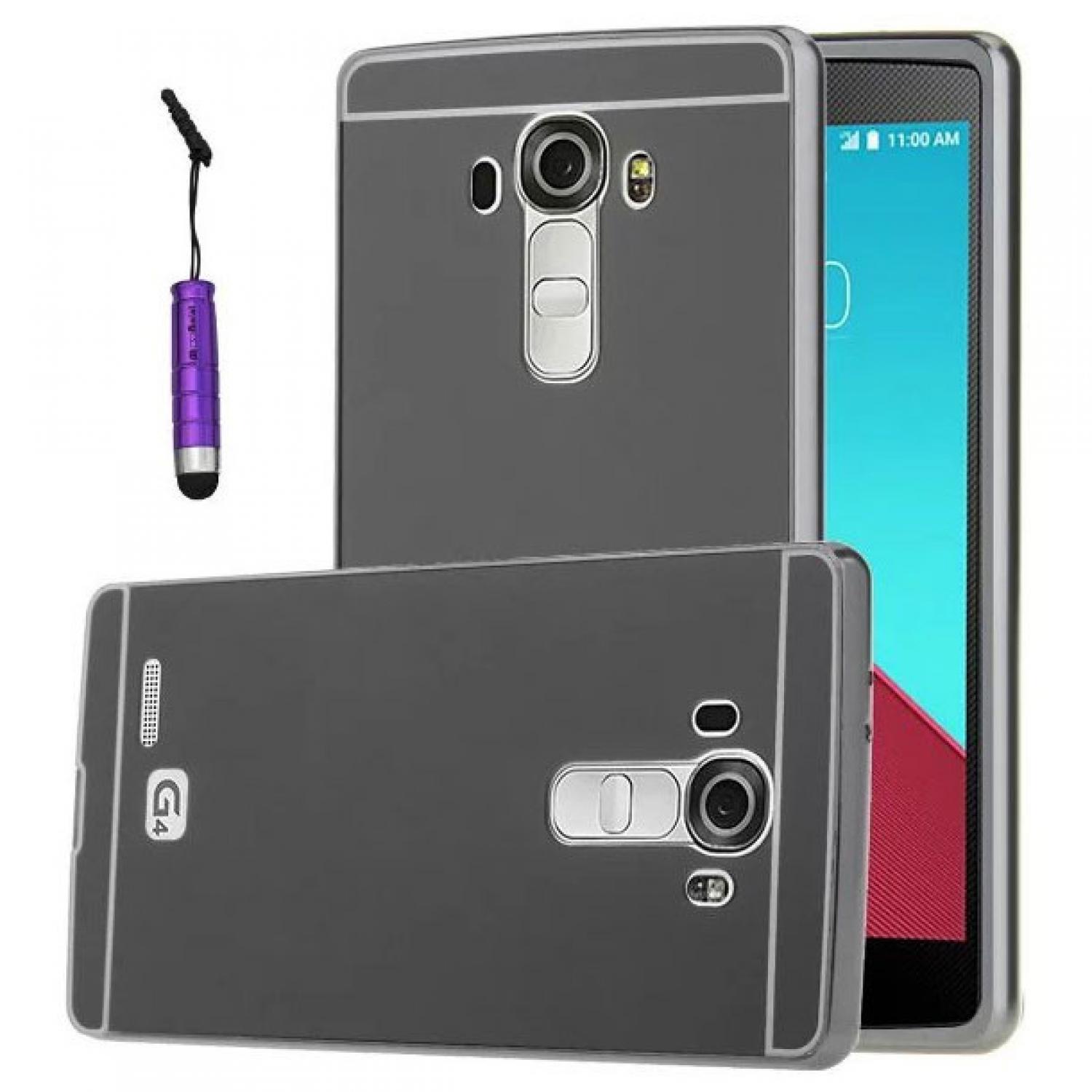 Aluminium Bumper with Mirror Back Cover for LG Casing HP Murah Terbaru