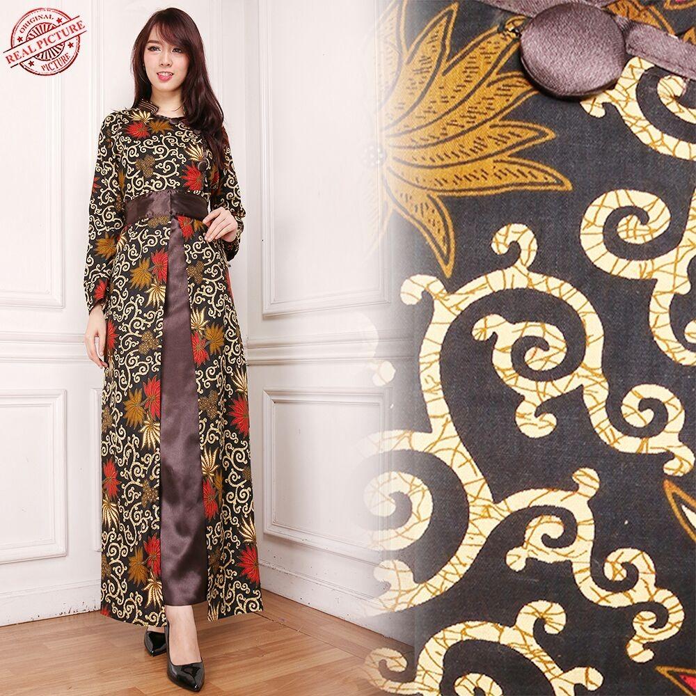 Miracle Gamis Maxi Dress Mimi Longdress Terusan Batik Wanita