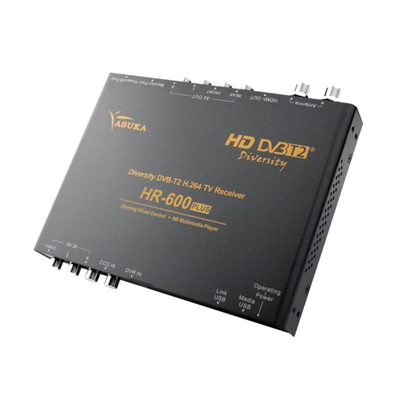 Digital Car TV Tuner Asuka HR-600 Plus Asuka Hr 600 Plus Terbaru Support Steering Wheel Control. Original Made In Taiwan Garansi Resmi 2 Tahun Tuner digital alat menangkap siaran tv tidak goyang asuka HR-600 plus
