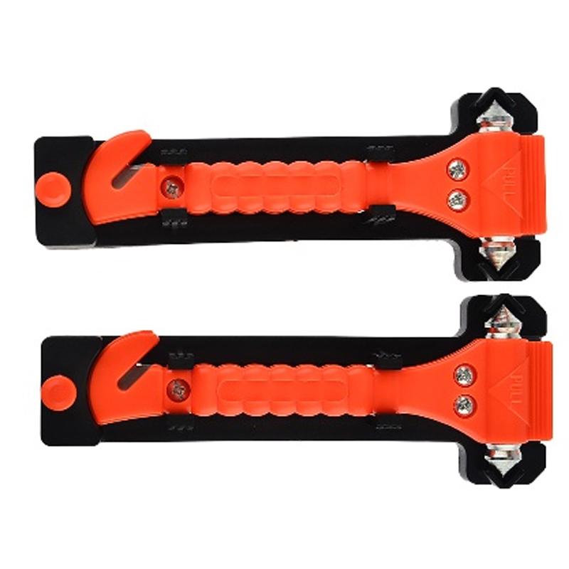 Palu 2 IN 1 Alat Pemecah Kaca Jendela Darurat Emergency Breaker Mobil