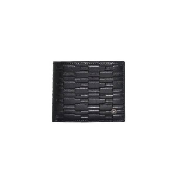 DOMPET KULIT PRIA IMPORT BRANDED MONT BLANC 713-2619 BLACK