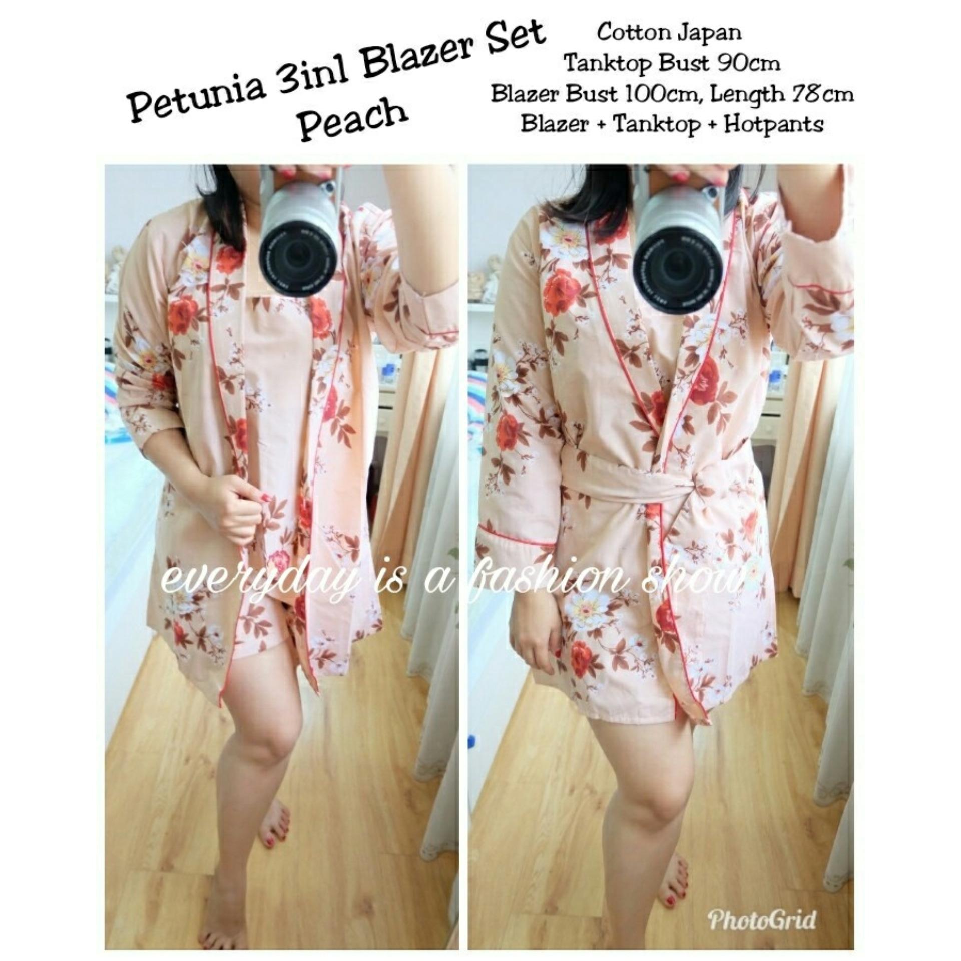 Pakaian Tidur Wanita Fashionable - Kimono Petunia Blazer