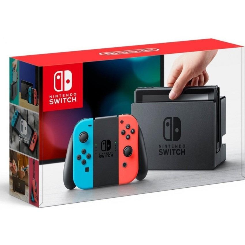 NINTENDO SWITCH NEON BLUE RED