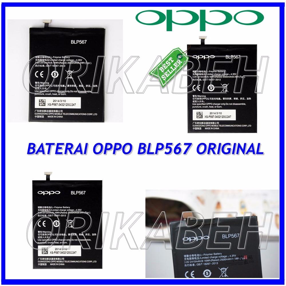 Oppo Baterai / Battery BLP567 For Oppo R1 Original - Kapasitas 2500mAh ( orikabeh )