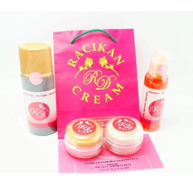 Paket Cream RD Kemasan Pink 4 in 1