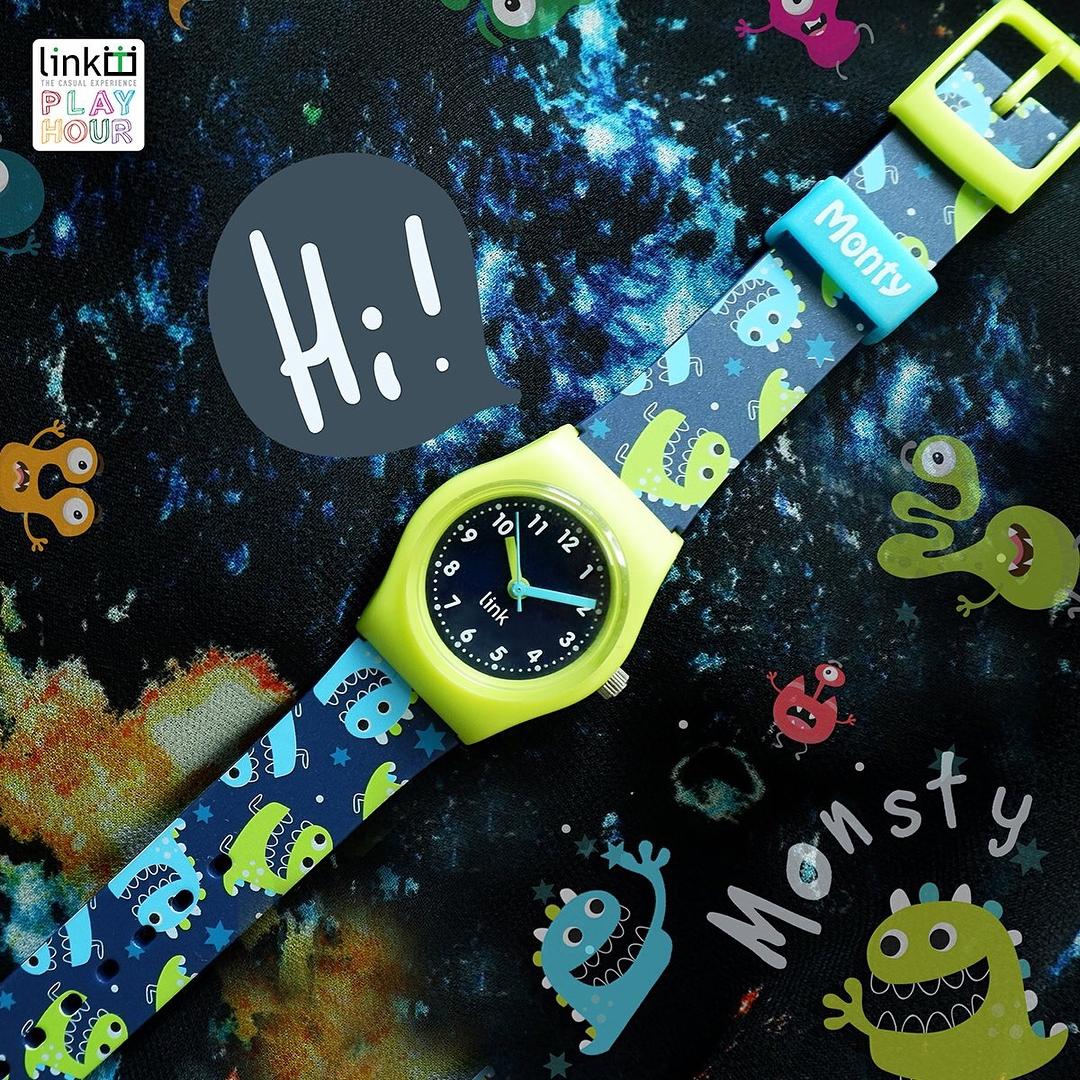 Linkgraphix Playhour - PA11 Monty - Jam Tangan Remaja / Wanita - Biru Januari 2019 - 5 Linkgraphix Playhour - PA11 Monty - Jam Tangan Remaja / Wanita - Biru - 5