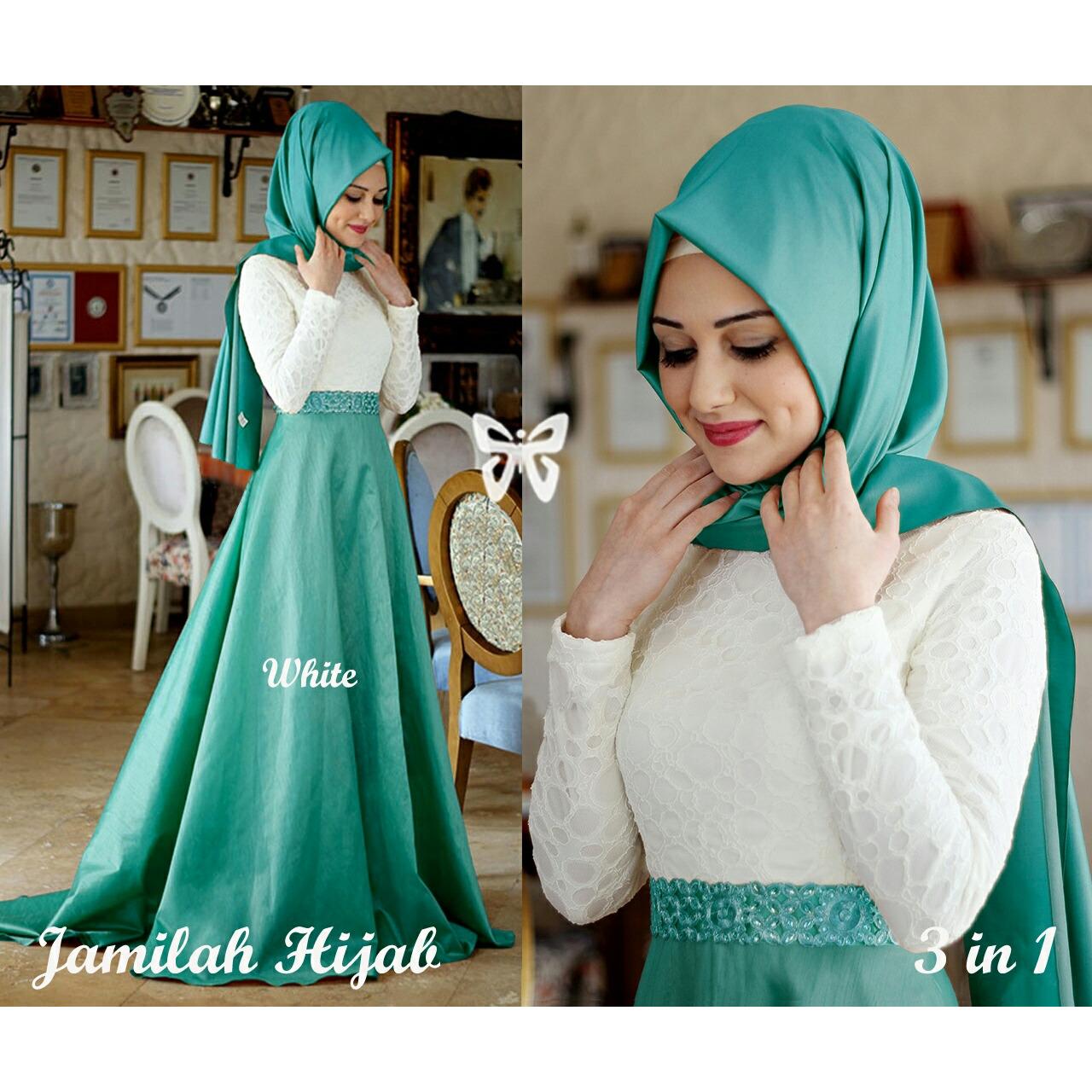 FJCO Jamilah / Maxi Dress / Fashion wanita / Fashion Muslimah / Hijab Style