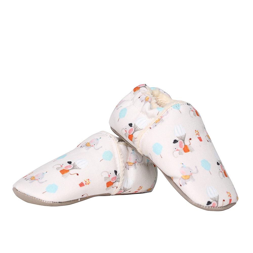 Mooi Sepatu Prewalker Shoes Gajah Circus Grey