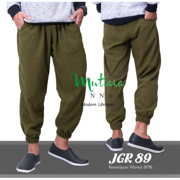 Jogger Pants  Celana Jogger  Sirwal Jogger  Celana Jogging Pria  JGR 89