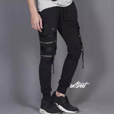 JOGERPANTS DOUBLE ZIPPER - JOGER ONSTREET - CELANA JOGER Januari 2019 - 2 JOGERPANTS DOUBLE ZIPPER - JOGER ONSTREET - CELANA JOGER - 2
