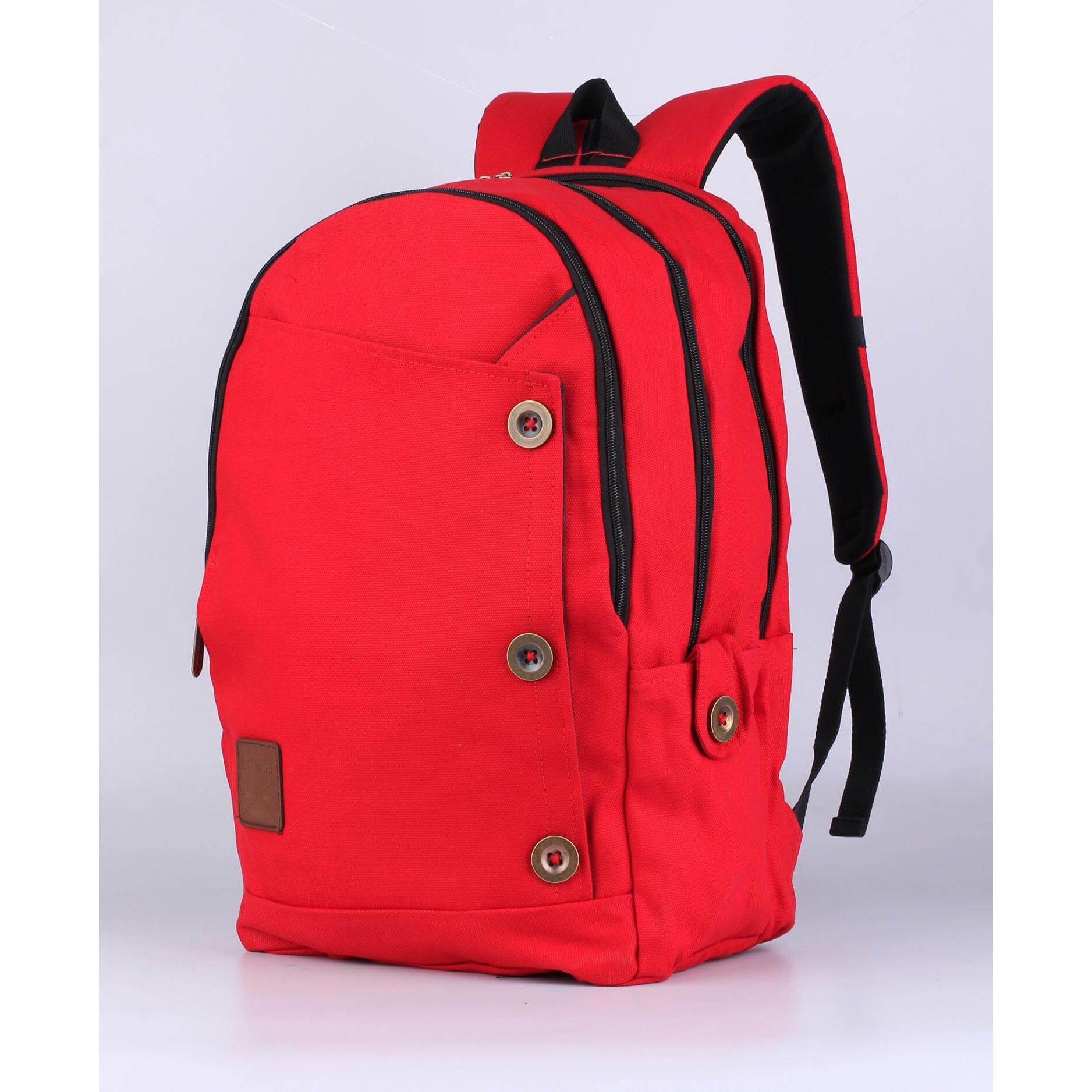 PROMO FREE RAIN COVER TAS RANSEL LAPTOP PRIA WANITA BACKPACK COWOK CEWEK TAS KULIAH KERJA WARNA MERAH MURAH KUAT AWET ASLI TERBARU BEST SELLER