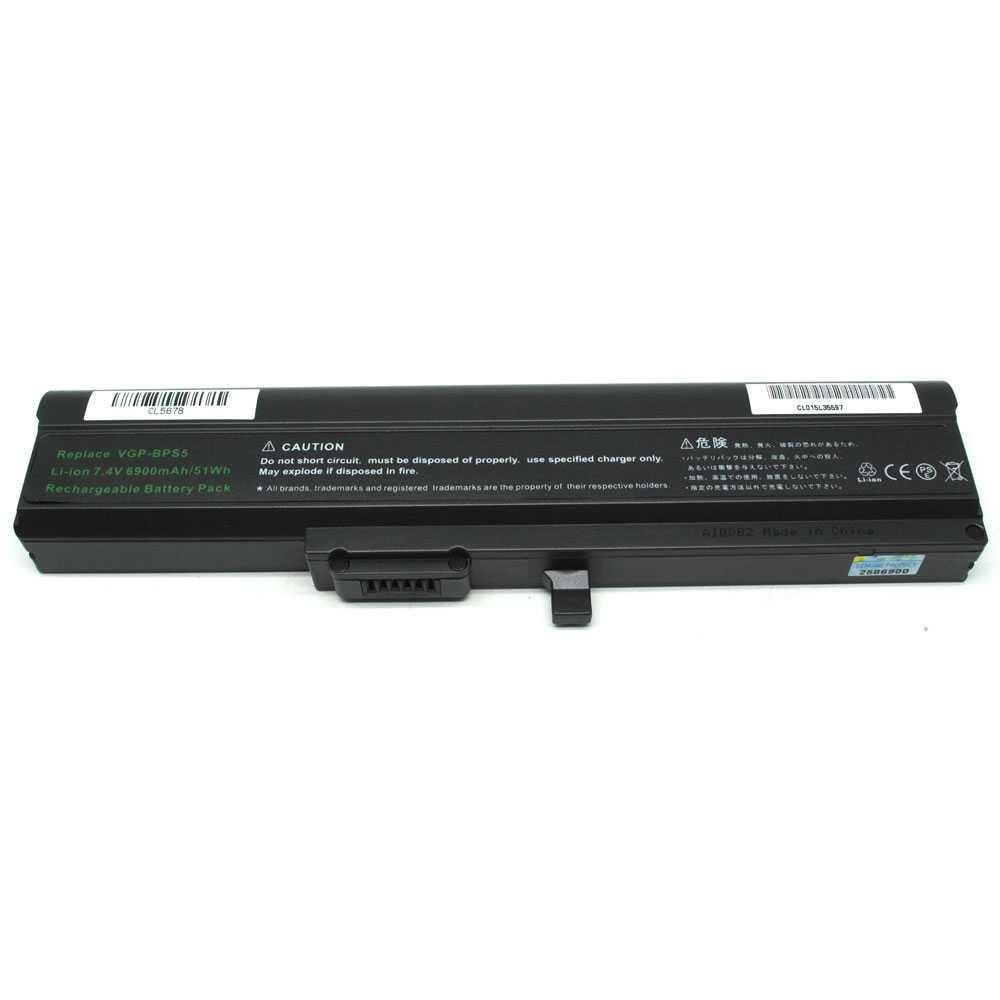 Original Battery/Batre/Baterai Sony VGN-BPL5 Sony Vaio VGN-TX Series 6600mAh (OEM) Termurah