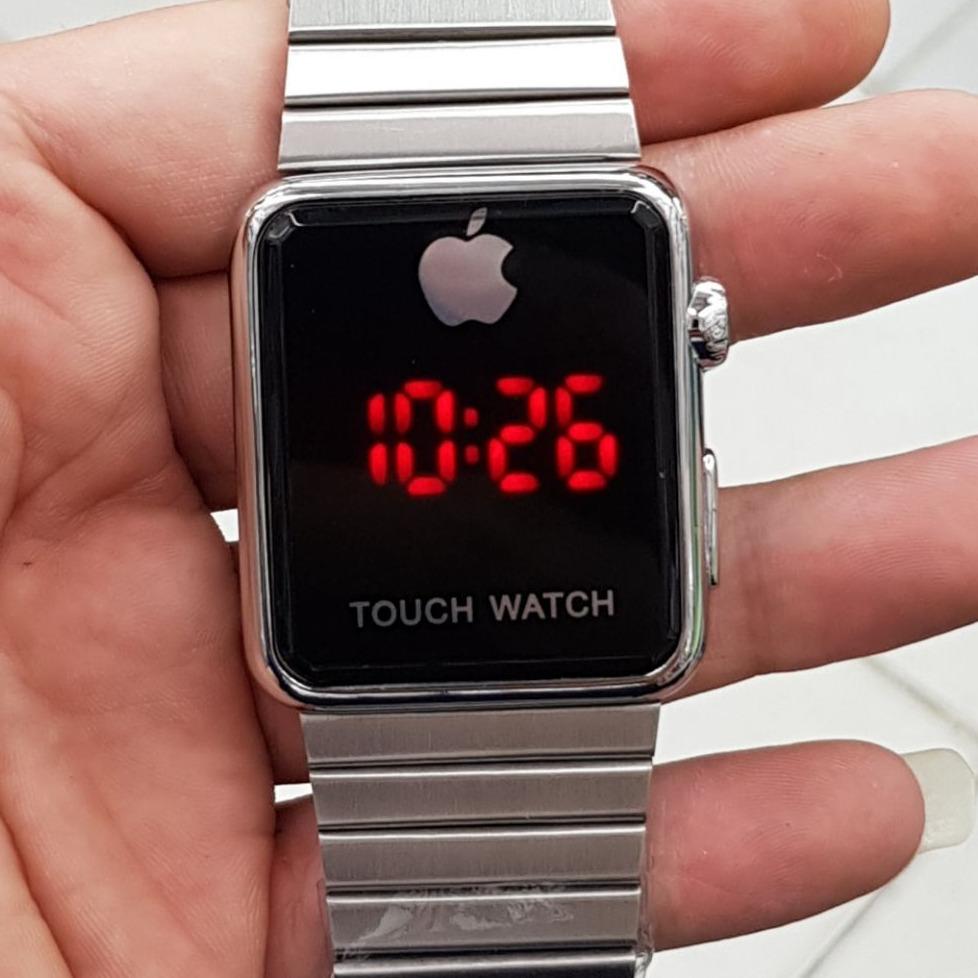 Iphone Apple Touch Watch I Phone  Jam Tangan Wanita Pria Fashion terlaris