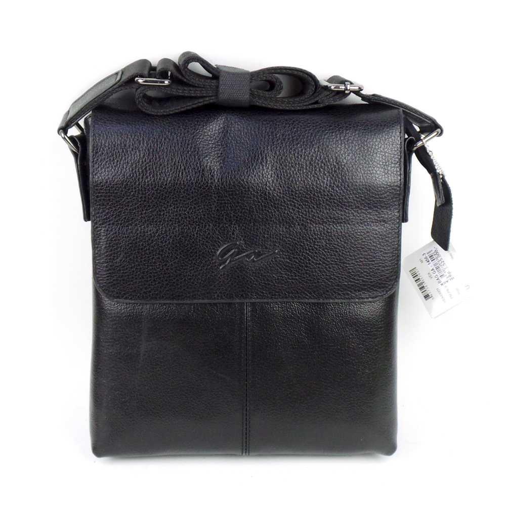 Tas Selempang Pria Import Branded Murah - GIORGIO AGNELLI SONG BLACK