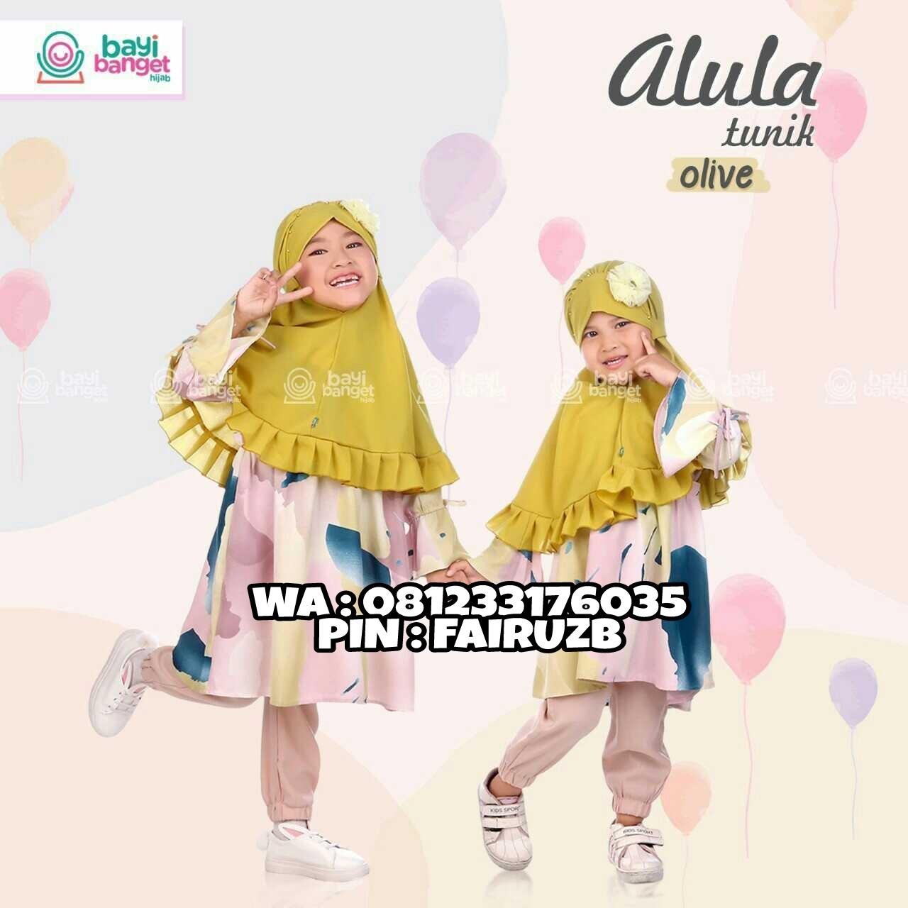 Fairuz Hijab, Baju Tunik Anak Wanita, Atasan Anak Perempuan Murah, Baju Muslim Anak Setelan Celana