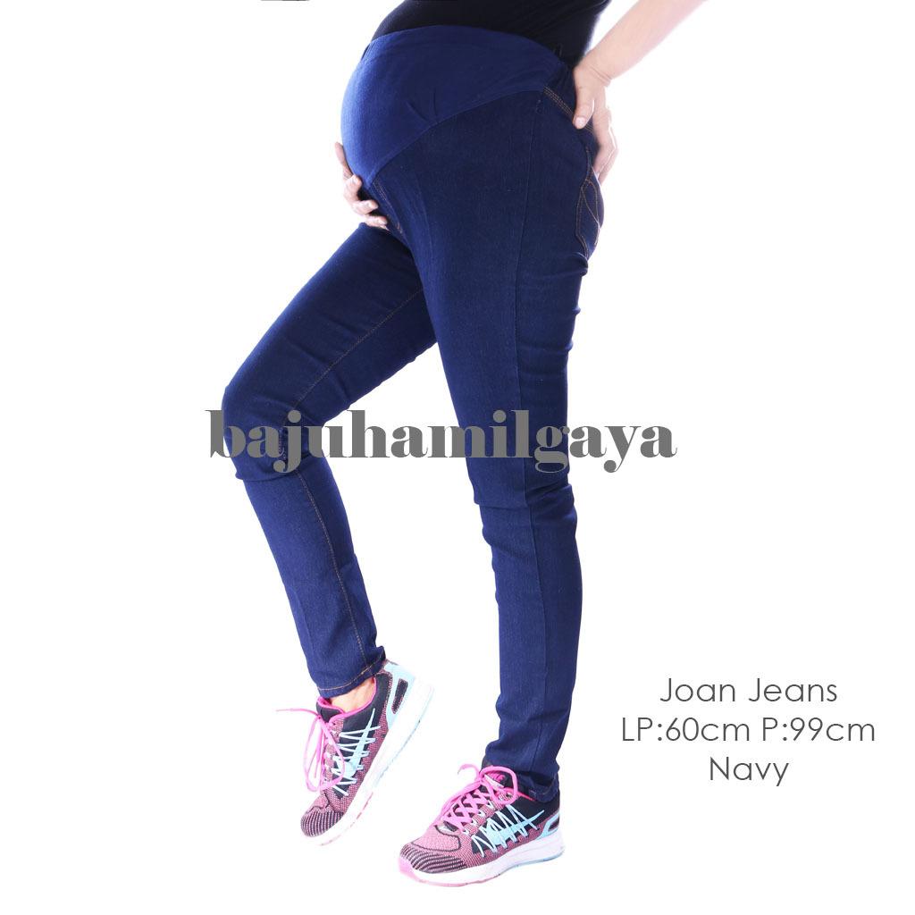 Baju Hamil Gaya Jeans Hamil - JOAN JEANS NAVY - Celana Hamil / Celana Hamil Jeans / Celana Ibu Hamil / Celana Hamil Kerja / Celana Panjang Hamil / Celana Jeans Hamil / Baju Hamil Harga Murah / Baju Hamil Modis / Baju Hamil Modern / Fashion Wanita Laris