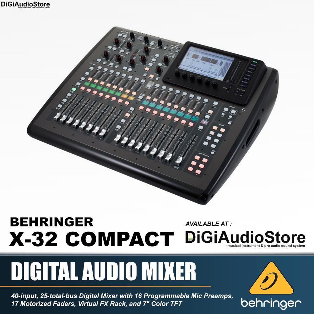 Behringer X32 Compact Digital Mixer Audio