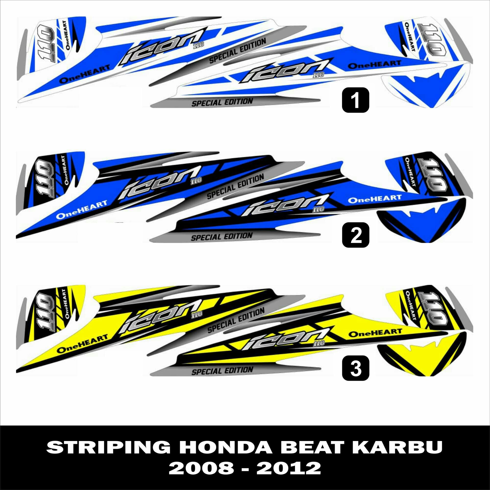 Striping Motor Beat Karbu - impremedia.net