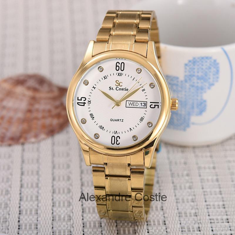 Saint Costie Jam Tangan Wanita SC-RT-8032-T/H-WANITA- Stainless Steel