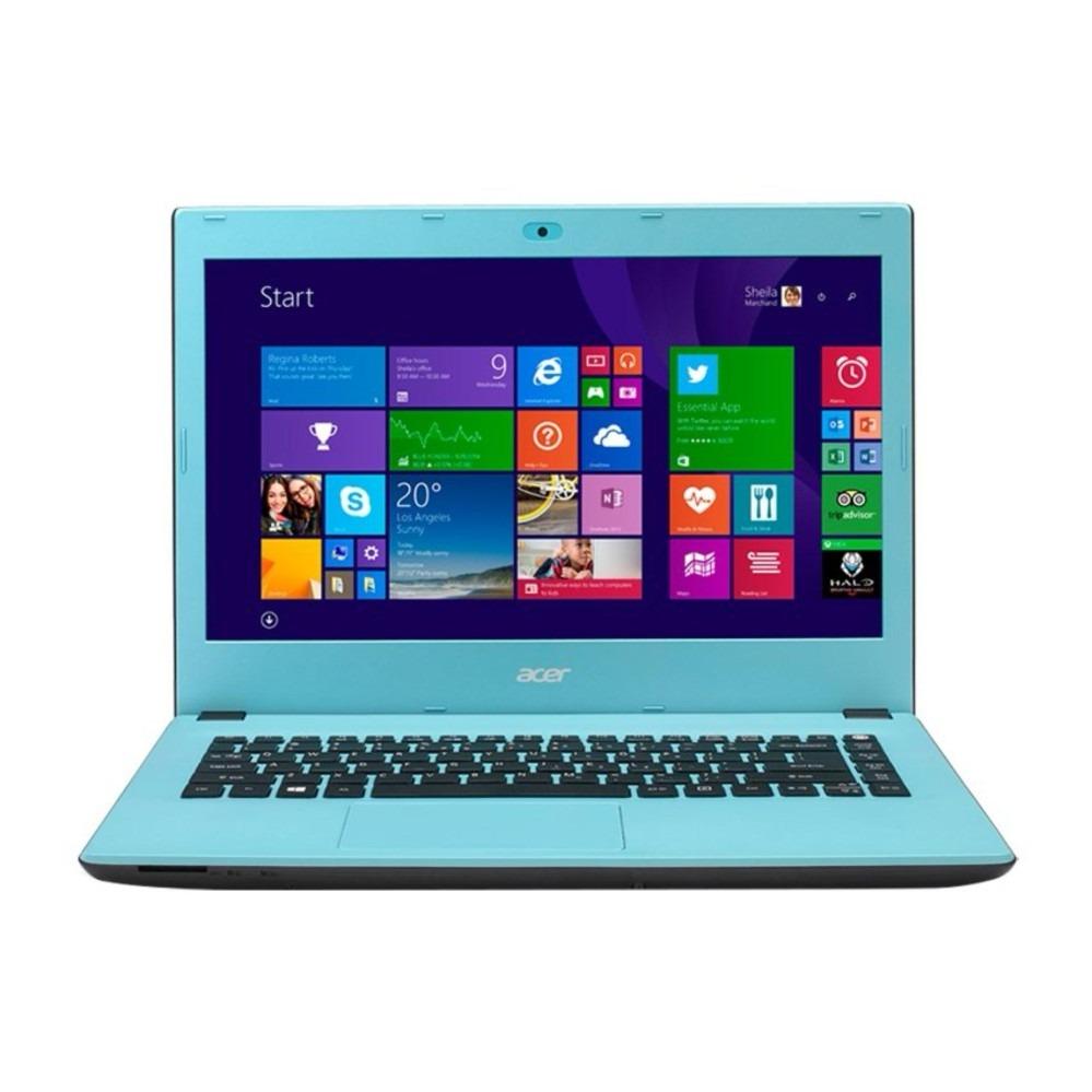 Acer Aspire E5-473-307F Notebook - Blue - 14 Inch - i3-4005U - 2GB - 500GB - Win 8