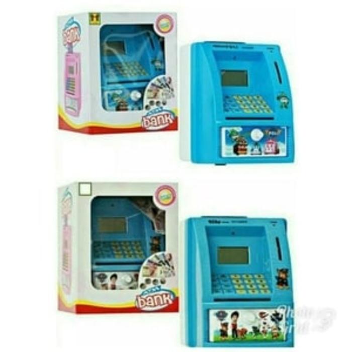 Mainan Edukasi Anak ATM Mini Bank Celengan Paw Patrol - Celengan Anak