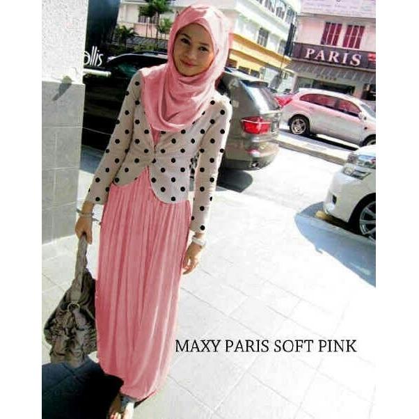 Hijab Maxi Paris - Busana Muslim Wanita