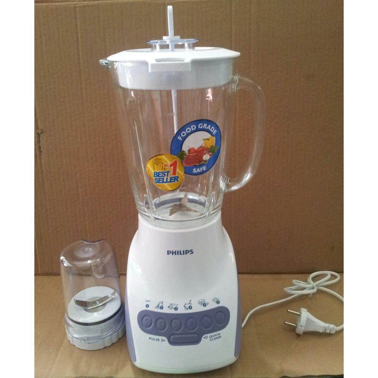 PHILIPS - BLENDER - TERLARIS - BEST SELLER - Blender Philips Kaca HR 2116 - TERMURAH - ALAT DAPUR