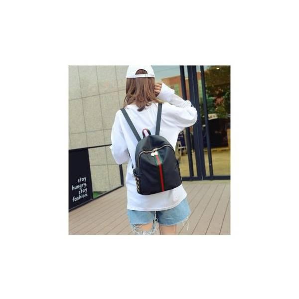TAS PUNGGUNG NILON WANITA MODEL GUCCI - BACKPACK TAS RANSEL CEWEK RNG