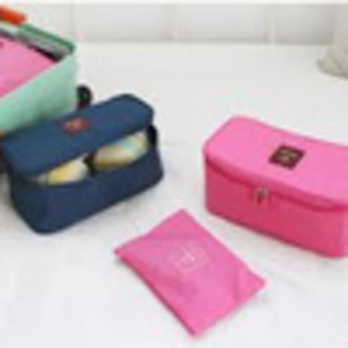 Detail Gambar Serba Grosir Murah Bra And Underware Pouch / Bag Travel Organizer Terbaru