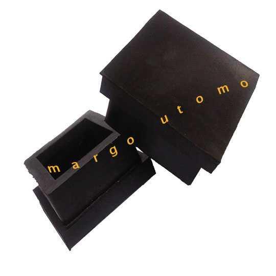 alas kaki karet kursi meja besi Hollow Hollo 3x3