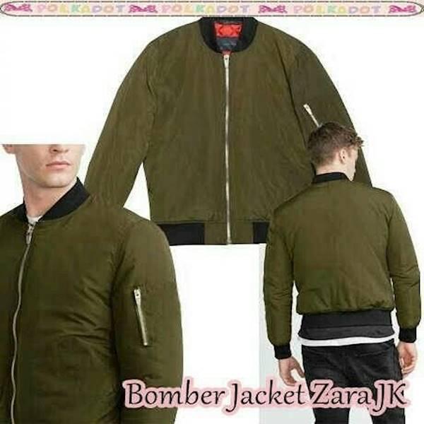 Bomber Jaket Zara Cwok