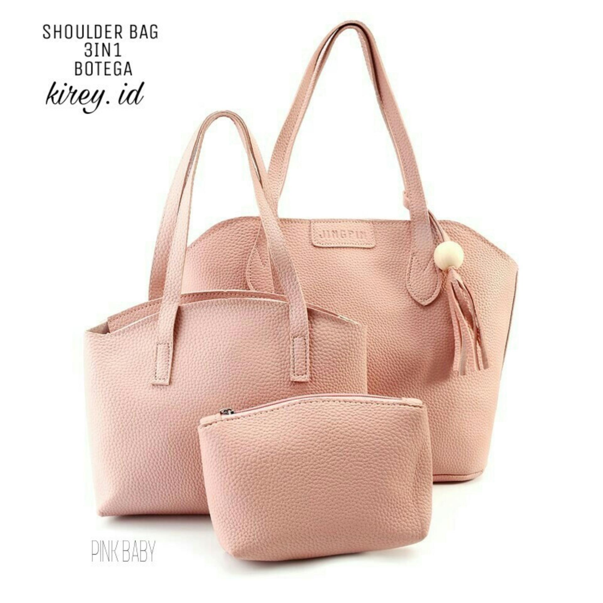 Tas Fashion Luxury Leather Korean Style 6 In 1 Biru Daftar Harga aal brand tas slempang korean style 3 in 1 POLOS
