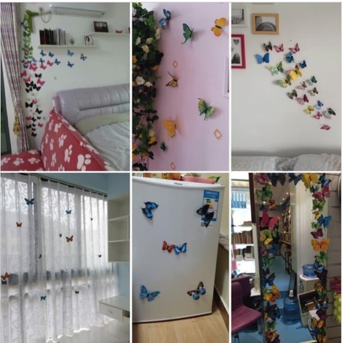 Hiasan Dinding Kupu - Kupu 3D 1 Set ( 12 Pcs) Ungu @ Hiasan Dinding Kamar Rumah 3d Kayu Unik Tidur Ruang Tamu Kaligrafi Shabby Dapur Januari 2019 - 3 Hiasan Dinding Kupu - Kupu 3D 1 set ( 12 pcs) ungu @ hiasan dinding kamar rumah 3d kayu unik tidur ruang tamu kaligrafi shabby dapur - 3