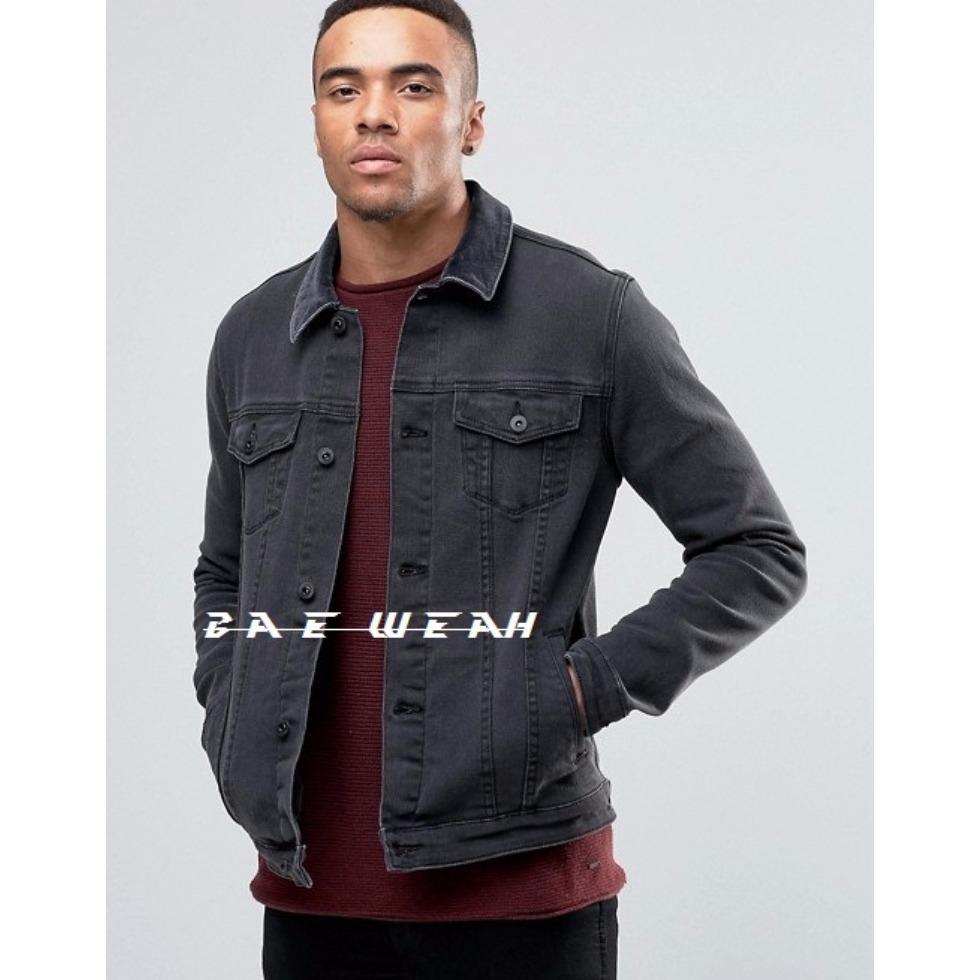 HOT ITEM Denim Jacket Men,s - Jaket Denim Pria Original POPTASTIC