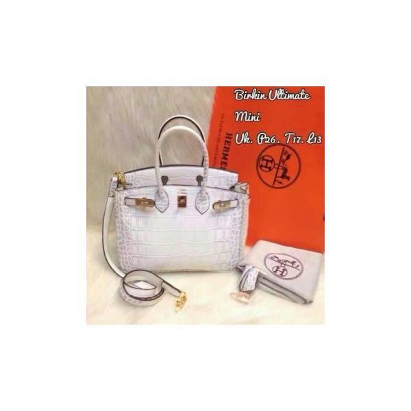 TAS HERMES BIRKIN ULTIMATE HIMALAYA 25CM