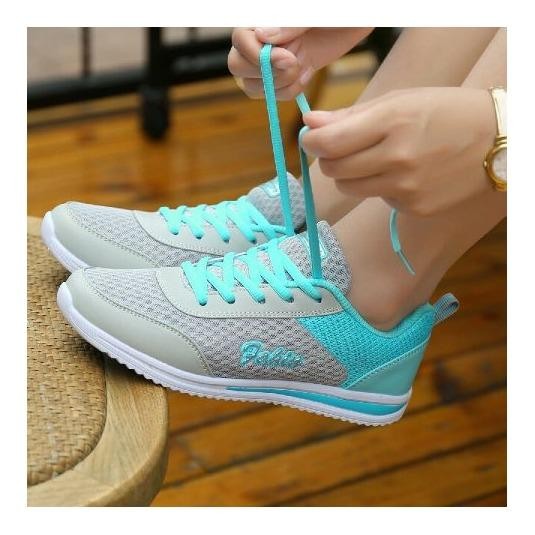 azkashoes Sepatu Kets New FHN Abu Biru