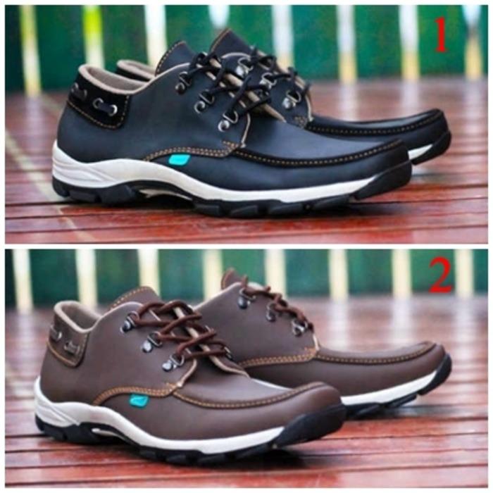 Sepatu Casual Crocodile Pria Kickers Albert Kulit