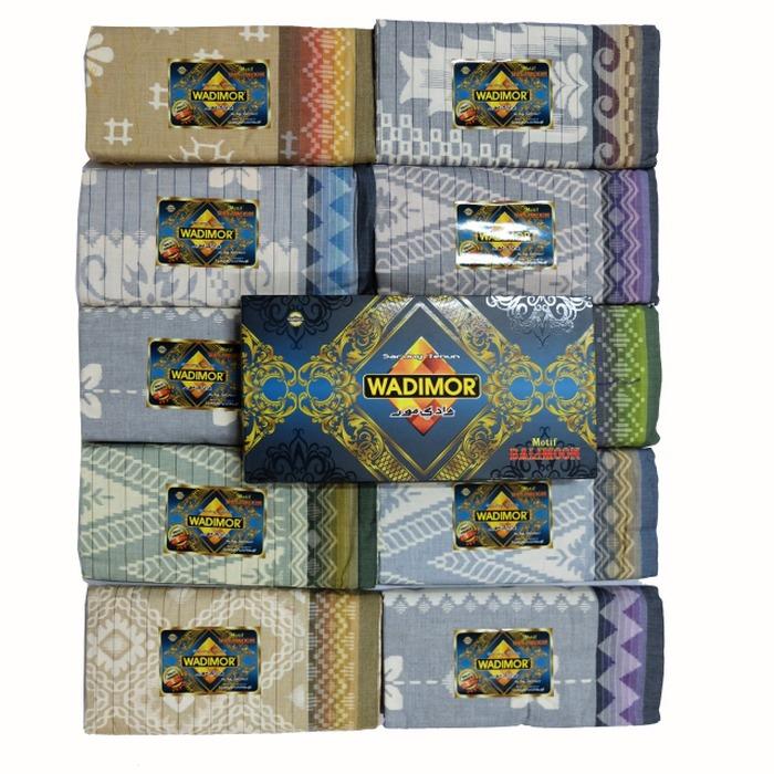 Sarung Wadimor Motif Bali Moon - Sarung Tenun