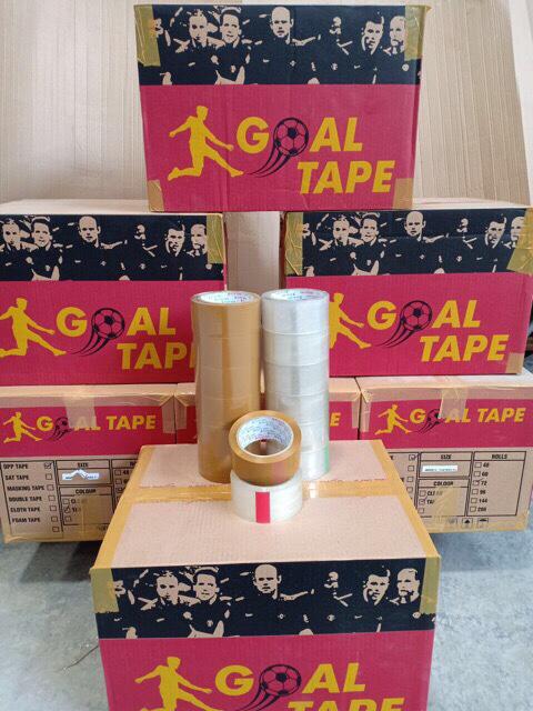 RATUGROSIR Lakban Goal Tape 100 Yard Tebal Lem 23 Micron Januari 2019 - 2 RATUGROSIR Lakban goal tape 100 yard tebal lem 23 micron - 2