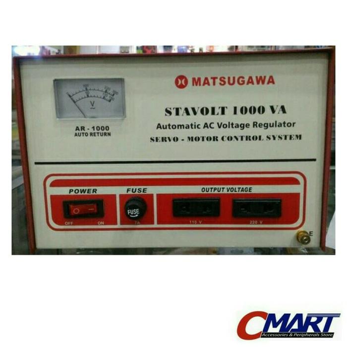 Matsugawa Stavolt 1000VA AC Voltage Stabilizer Servo Motor Control