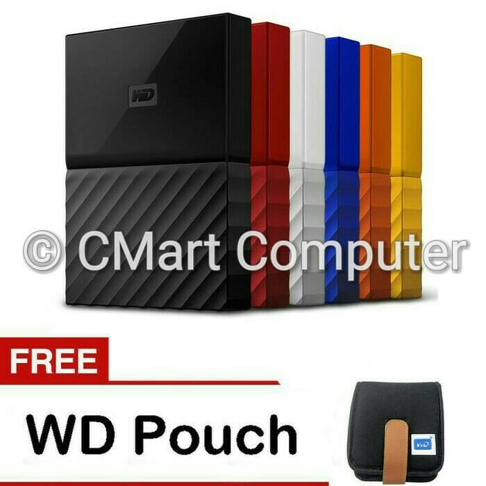 ORIGINAL - WD My Passport 2TB HDD Hardisk Harddisk External Eksternal WDBYFT0020B