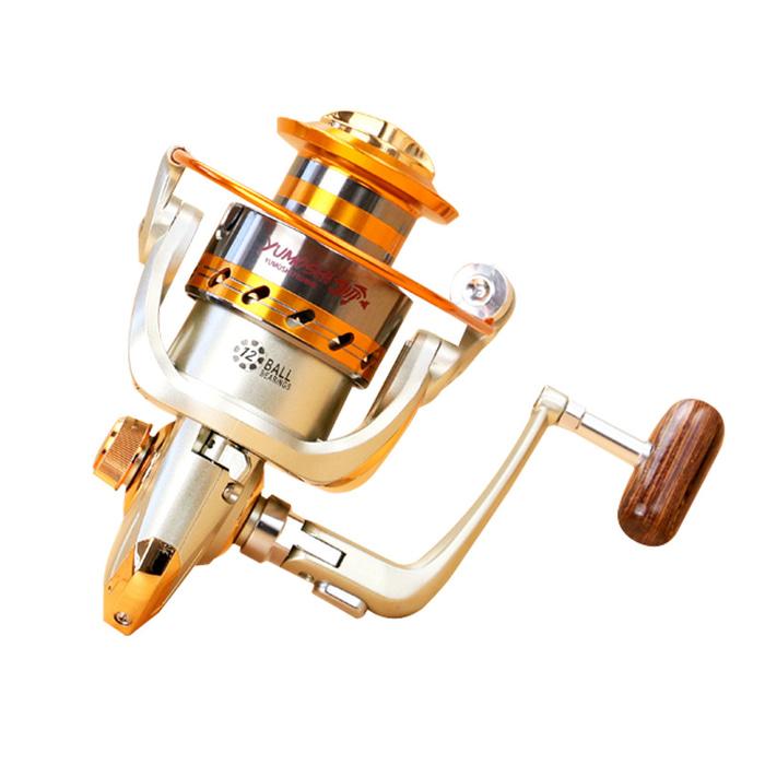 Yumoshi EF6000 Metal Fishing Spinning Reel 12 Ball Bearing