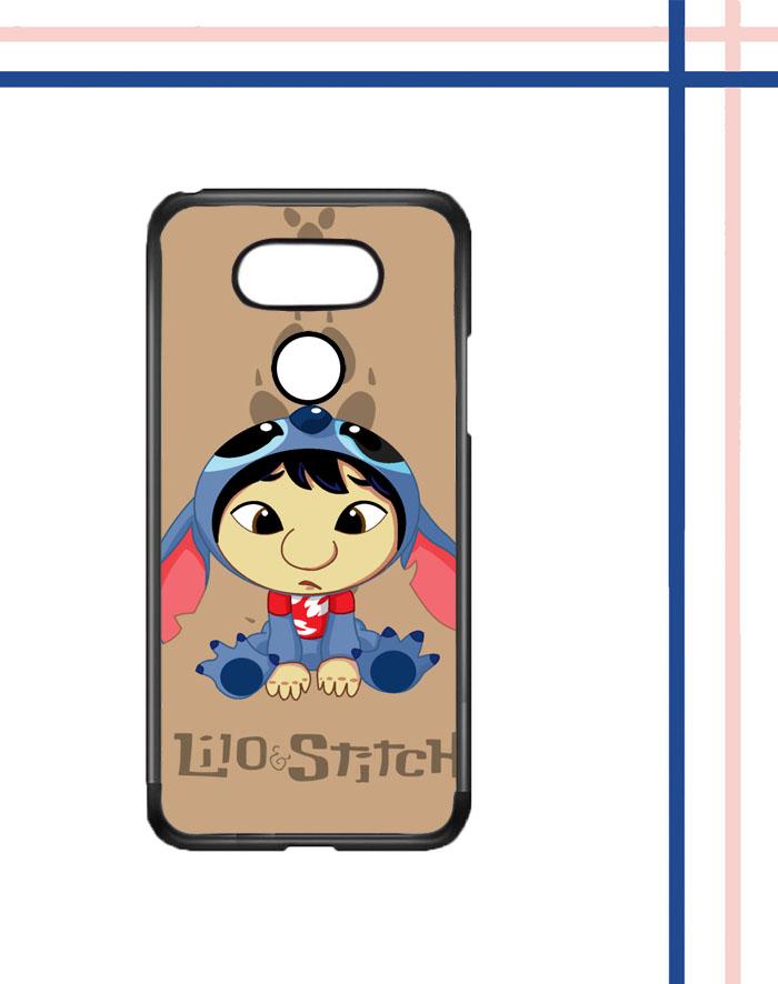 Casing gambar motif HARDCASE untuk hp LG G5 SE stitch ohana W3842