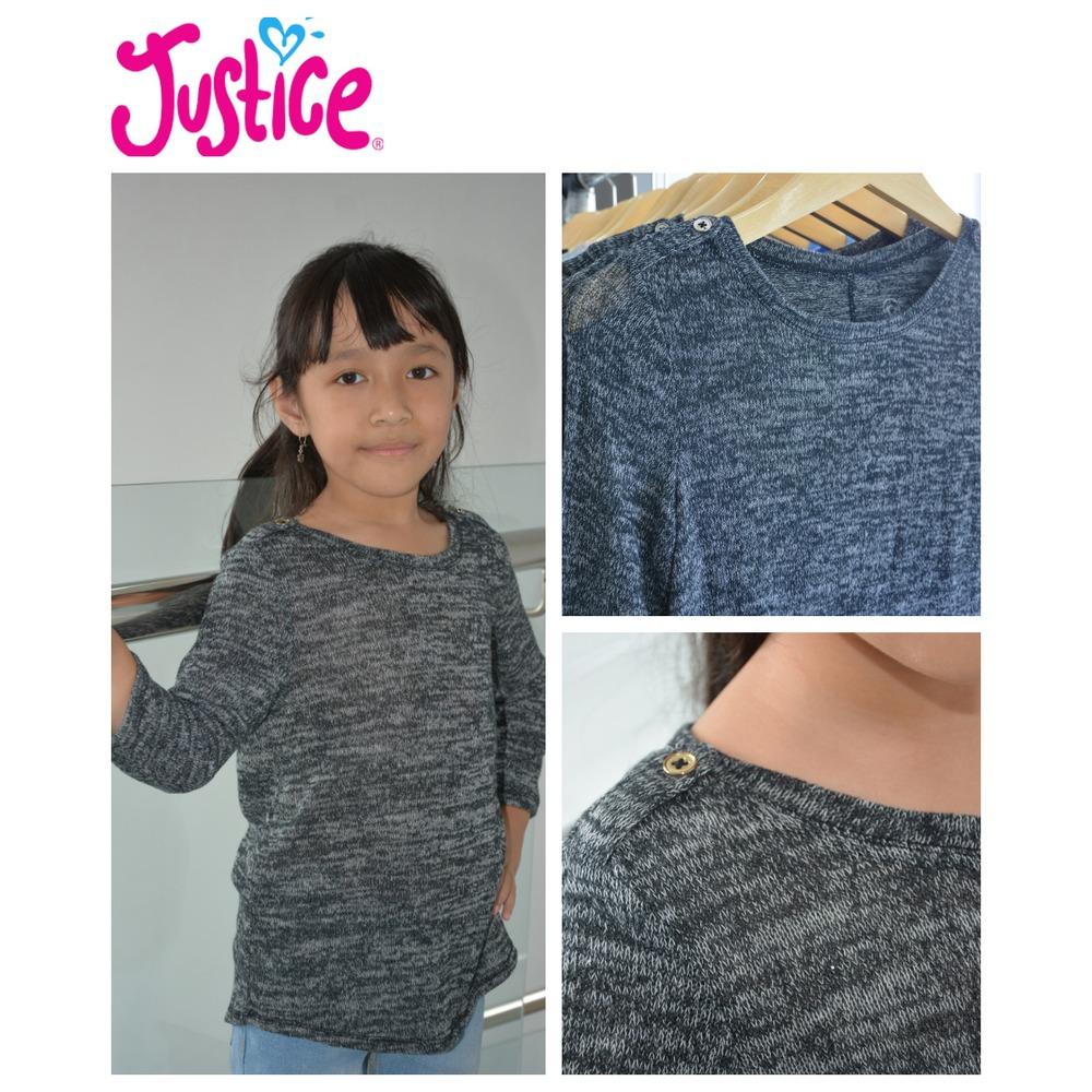 Sweater Lengan Panjang / Kaos Anak Lengan Panjang / Blouse Anak dan Wanita warna Hitam / Baju Anak / Baju Remaja kode SWT-07