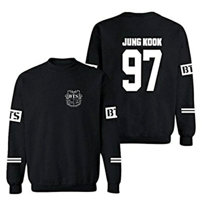 Baju Sweater Kpop Jungkook BTS sweater pria/wanita